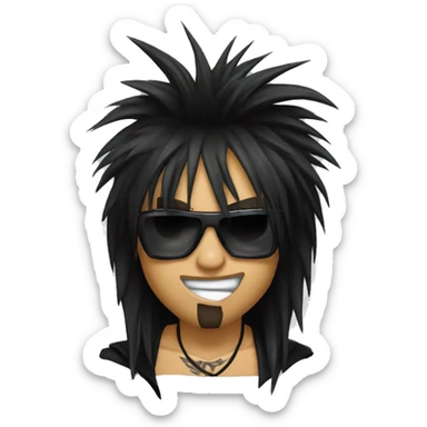 Nikki Sixx  sticker
