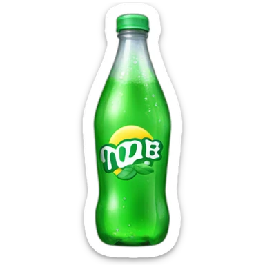 sprite bottle sticker