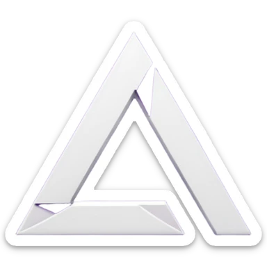 A solid purple circle with a white triangle facing to the right in the middle rotate right 90 degrees sticker