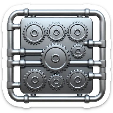 tag system organization 3d sticker