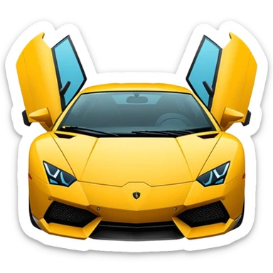lamborghini sticker