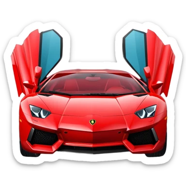Lamborghini Aventador sticker
