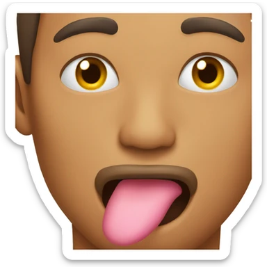 tongue sticker