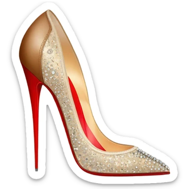Christian Louboutin heels ￼  sticker