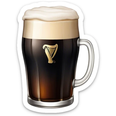 Guiness sticker