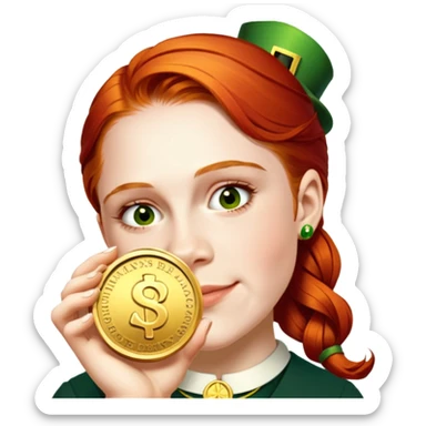Golden Token sticker
