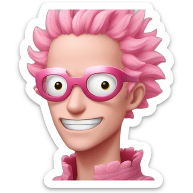 donxiqote doflamingo sticker