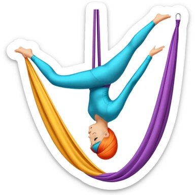 Telas aéreas sticker