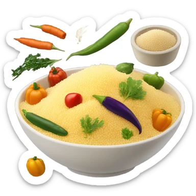 Couscous  sticker