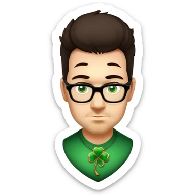 Clover Charm sticker