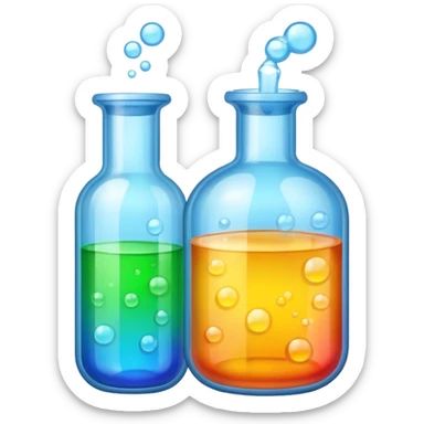 chemical in the container sticker