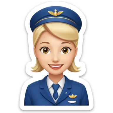Azafata  sticker