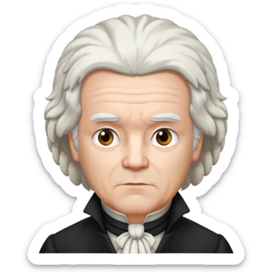 Beethoven composer sticker