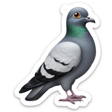 Pigeon  sticker