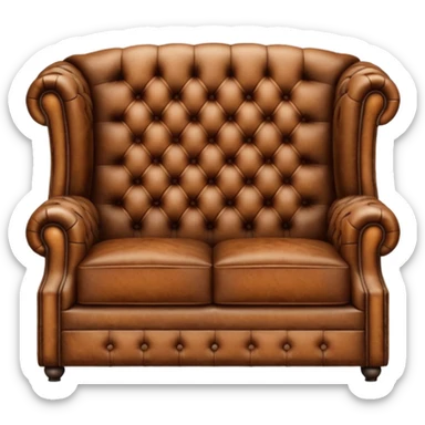Chesterfield-Sofa sticker