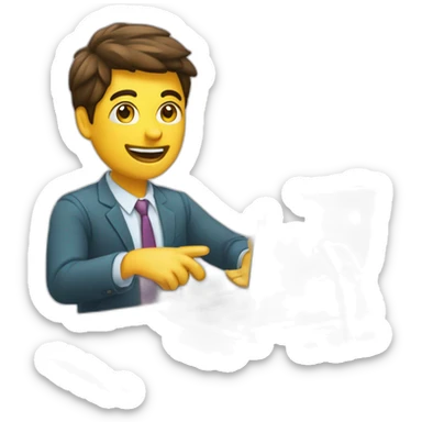  cliente comprando alguma coisa sticker