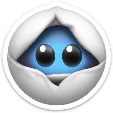 clin d'oeil avec un coeur à l'ore sticker