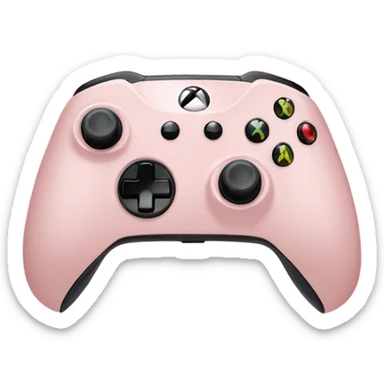 Blush Pink xbox controller sticker