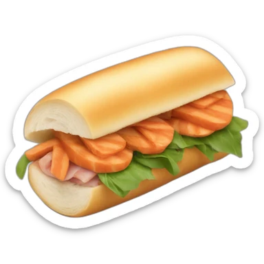 Banh Mi roll sticker