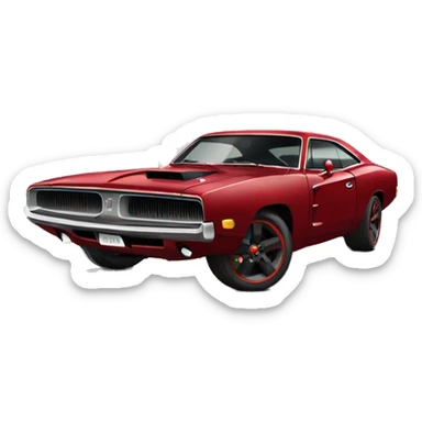 Hellcat Charger sticker