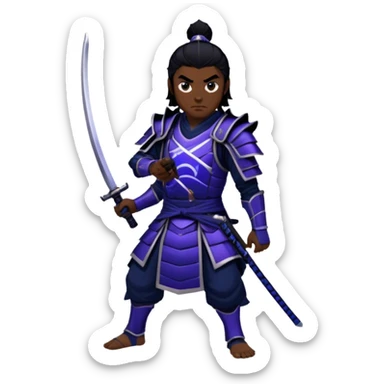 Mystic Samurai sticker