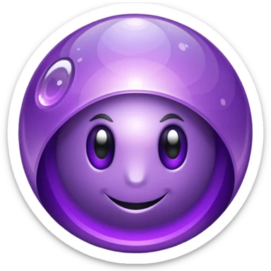 boule disco à facette et poulpe sticker