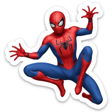 spider man thwip emoji sticker