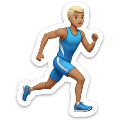 Track and field emoji sticker