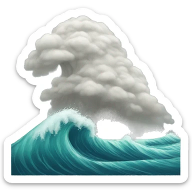 Tsunami sticker