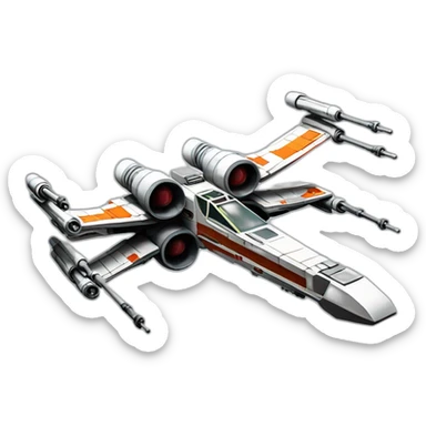 X wing sticker