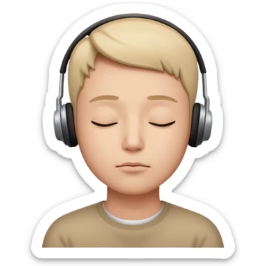 where and when listening sticker