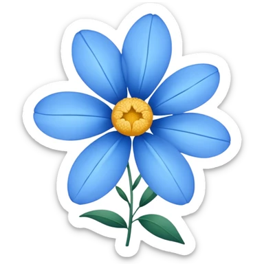 🌺🔵 sticker