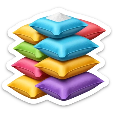 Powder Sachets sticker