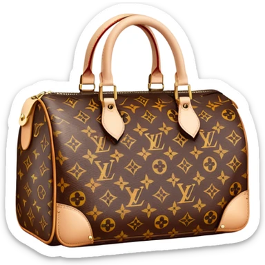 Louis Vuitton bag sticker