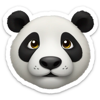sevimli yavru panda sticker
