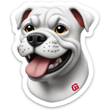 Uga bulldogs sticker