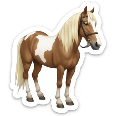 Caballos sticker