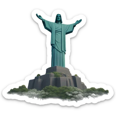 Cristo Redentor sticker