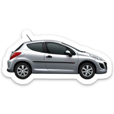 Peugeot 207 sticker