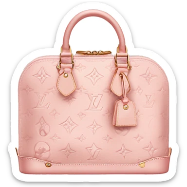 louis vuitton light pink  sticker