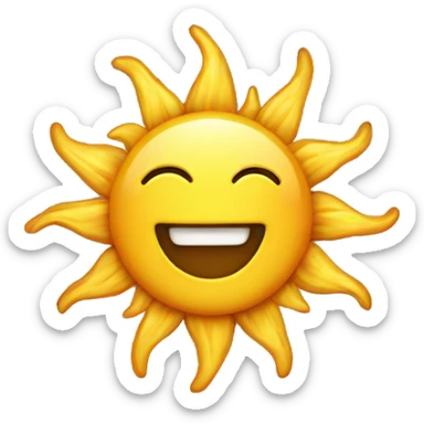 sun sticker