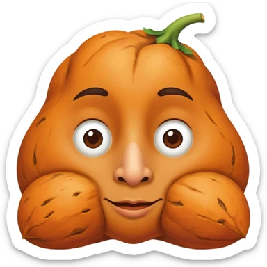 Yam nose sticker