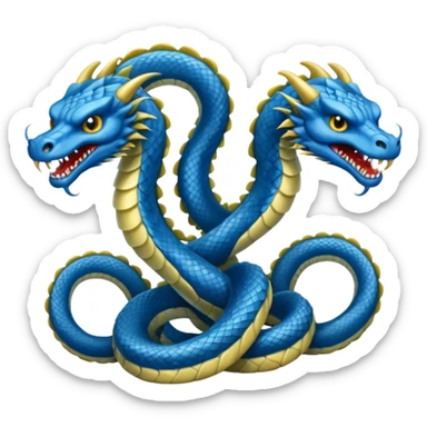 Blue Hydra sticker