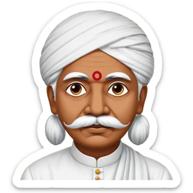 bharathiyar tamil poet sticker