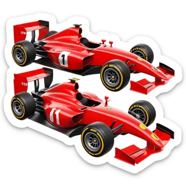 formula 1 car sticker