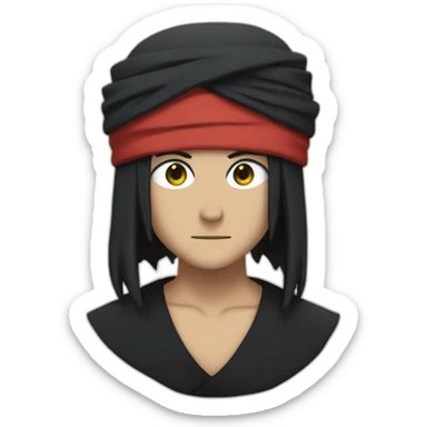 Itachi en turban sticker