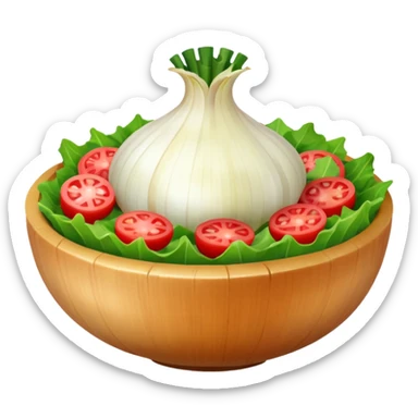 onion salad sticker