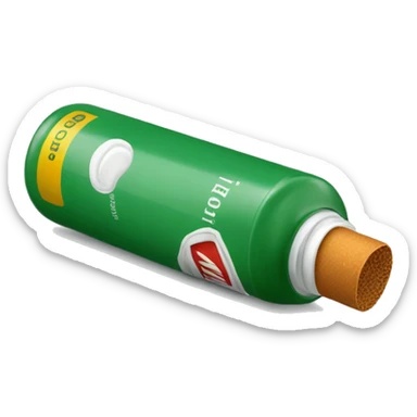 Володимир Зеленський тримає табличку з надписом "MARLBORO" sticker