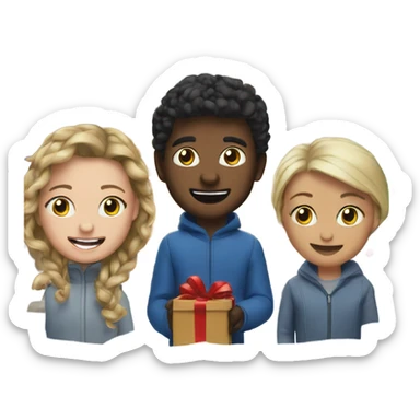 Create a Merry Christmas Eve poster  sticker