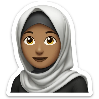 Hijabi  sticker